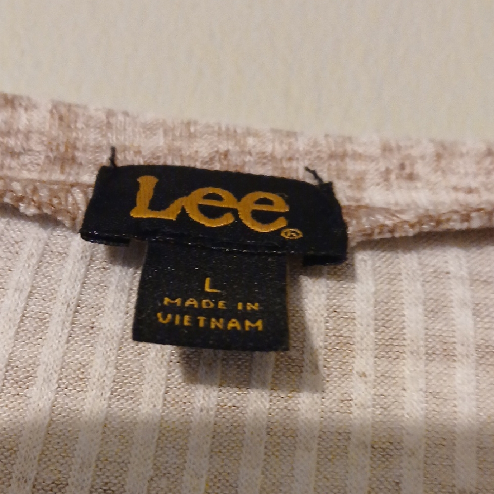 Lee Tan Striped Top Size L - Picture 2 of 4